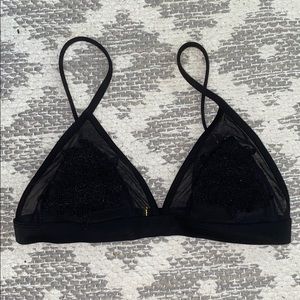 Target black bikini top